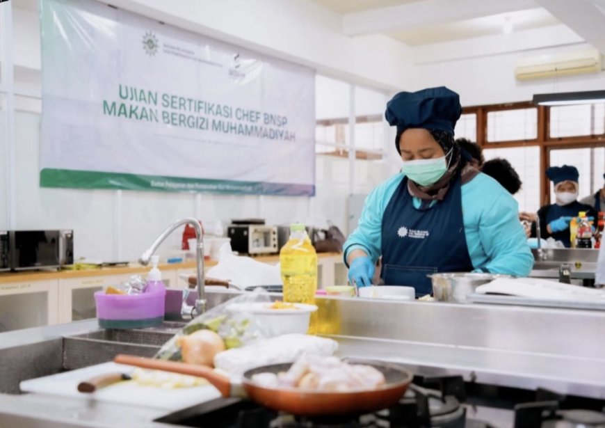 Muhammadiyah Perkuat Kompetensi Chef SPPGM Lewat Sertifikasi