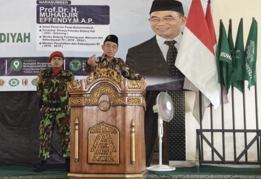 Muhadjir Effendy: Ibadah Muhammadiyah Harus Melahirkan Aksi Kemanusiaan