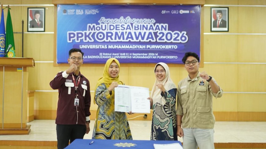 UMP Perkuat Kemitraan dengan Desa Sasaran PPK Ormawa 2026