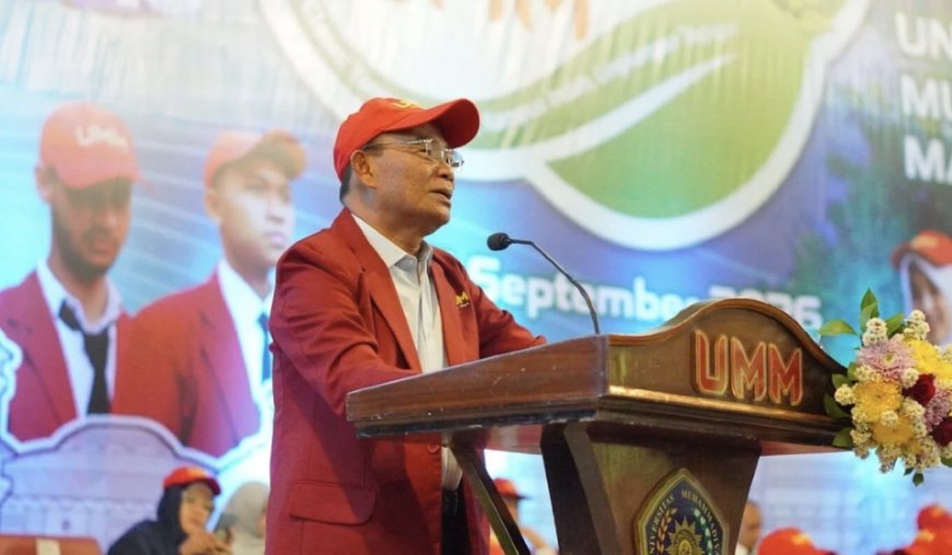 Muhadjir Effendy Minta Mahasiswa Baru UMM Lakukan Transformasi Diri dan Kuasai Kompetensi 5C