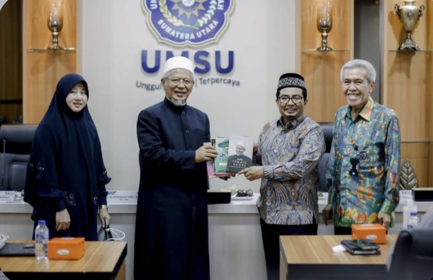 Rektor Fatoni University Thailand Jadikan UMSU Rujukan Pengembangan Pendidikan