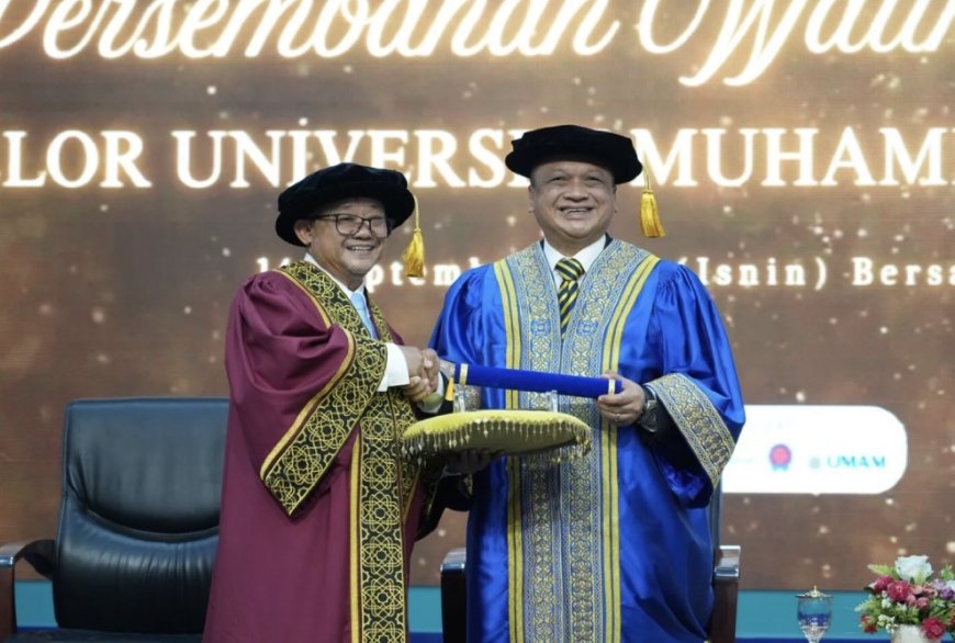 Putra Mahkota Perlis Dikukuhkan Jadi Kanselor Pertama UMAM, Abdul Mu'ti Soroti Penguatan SDM Unggul ASEAN