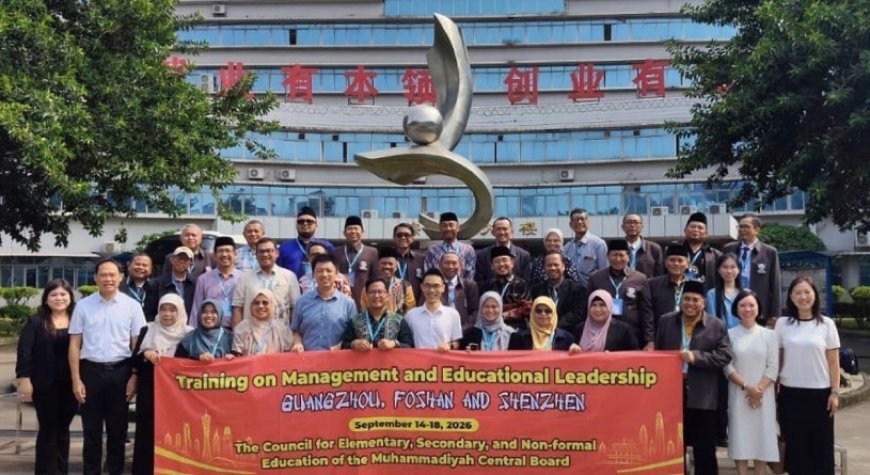 Gandeng Kedubes China, Majelis Dikdasmen PNF PP Muhammadiyah Kirim Kepala Sekolah Berstudi Kepemimpinan ke Tiongkok