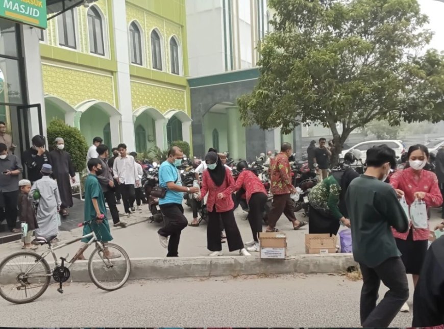 Respons Asap Karhutla, Muhammadiyah Kalteng Bagikan Logistik dan Sediakan Rumah Oksigen Gratis