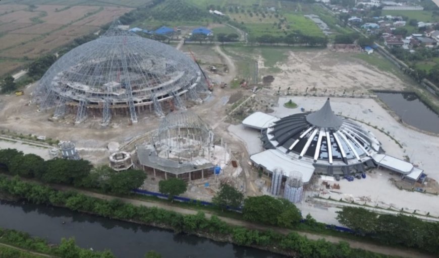 Jelang Muktamar ke-49 Muhammadiyah, Pembangunan Auditorium Berkemajuan UMSU Tembus 75 Persen