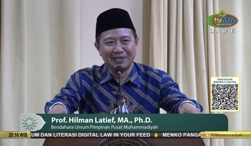 Pengajian PP Muhammadiyah, Hilman Latief Dorong Kemandirian Ekonomi Umat dan Mentalitas Berwirausaha