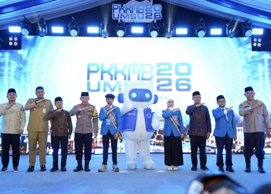 PKKMB UMSU Hadirkan Kapolri hingga Gubsu, Rektor Ungkap Kampus Inklusif Tampung Ribuan Mahasiswa Non-Muslim