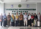 Genjot Reputasi Global, UM Palembang Gandeng Magenta Language Academy dan Fortrust Education
