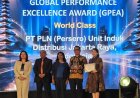 Cetak Rekor Tiga Tahun Beruntun, PLN UID Jakarta Raya Sabet Predikat World Class Company di APQO 2026