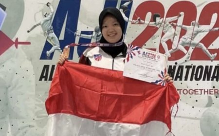 Mahasiswa UMS Ini Sabet Medali Perunggu di Kejuaraan Anggar Internasional Malaysia 2026