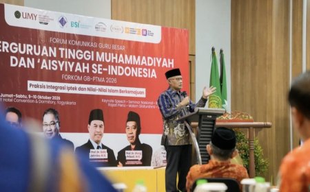 Haedar Nashir Minta Guru Besar PTMA Beri Dampak Nyata dan Tidak Eksklusif