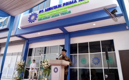 Haedar Nashir Resmikan Cabang Pertama PT MPN di Sidoarjo