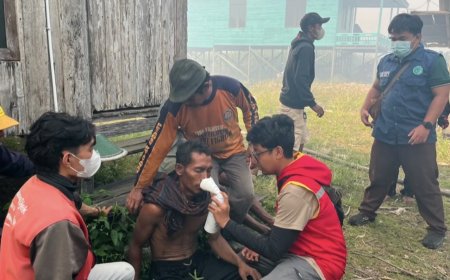 Kabut Asap Karhutla Kalteng Memburuk, MDMC dan Lazismu Terjunkan Relawan Hingga Mobil Oksigen Keliling
