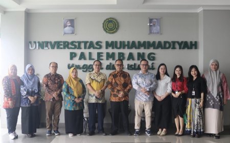 Genjot Reputasi Global, UM Palembang Gandeng Magenta Language Academy dan Fortrust Education