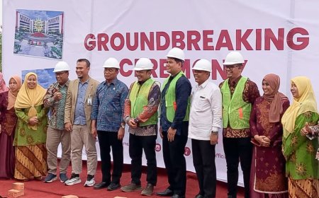 Muhadjir Effendy Resmikan Mentari Mart Ke-8 dan Groundbreaking Kampus 2 UM Jambi
