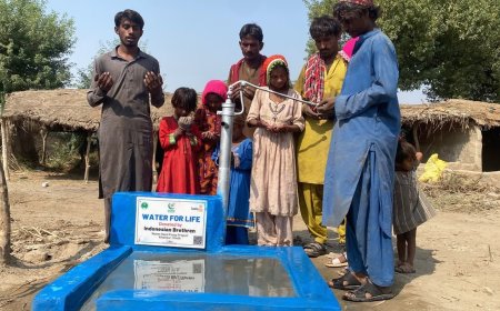 PCIM Pakistan Realisasikan Program Sedekah Sumur untuk Warga Sindh