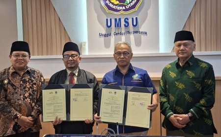 Sambut Muktamar ke-49, UMSU dan TVMu Teken MoU Siaran Digital Terestrial di Sumatera Utara