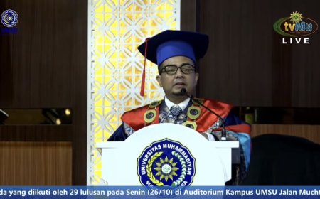 UMSU Mewisuda 2.657 Lulusan dan Perkuat Posisi Kampus Swasta Terbesar di Sumatera