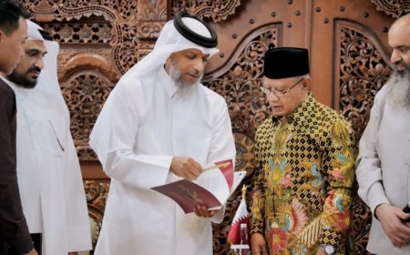 Muhammadiyah dan Kementerian Wakaf Qatar Jajaki Kerja Sama Bahasa Arab Hingga Sektor Ekonomi