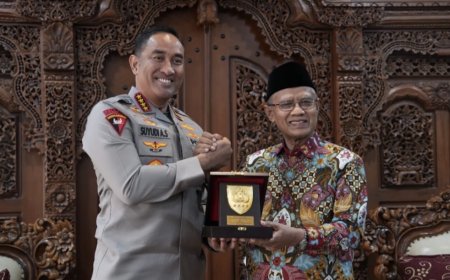 Kapolri Sambangi PP Muhammadiyah, Perkuat Sinergi Amar Makruf Nahi Mungkar dan Cegah Kejahatan Sosial
