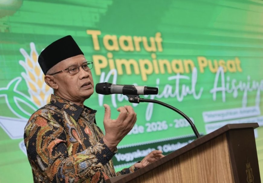 Malam Taaruf PPNA 2026-2030, Haedar Nashir Ingatkan Nasyiatul Aisyiyah Kelola Perubahan Zaman