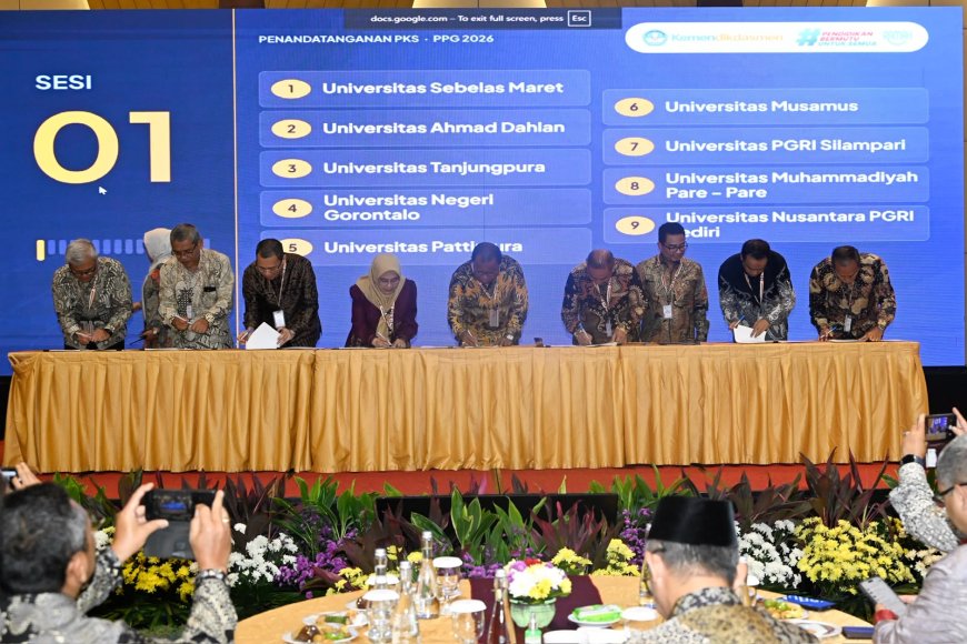 Kemendikdasmen Gandeng 164 LPTK Cetak Guru Profesional Berkarakter Lewat PKS PPG 2026
