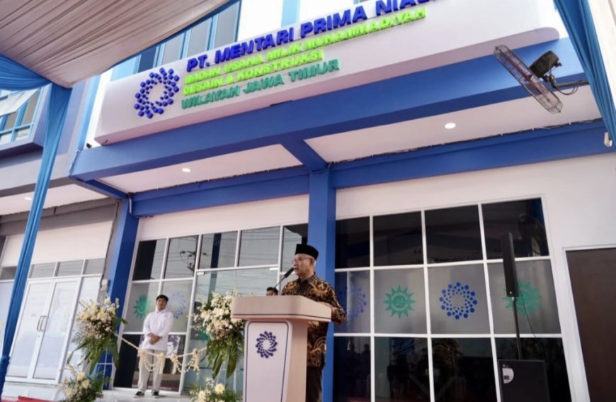 Haedar Nashir Resmikan Cabang Pertama PT MPN di Sidoarjo