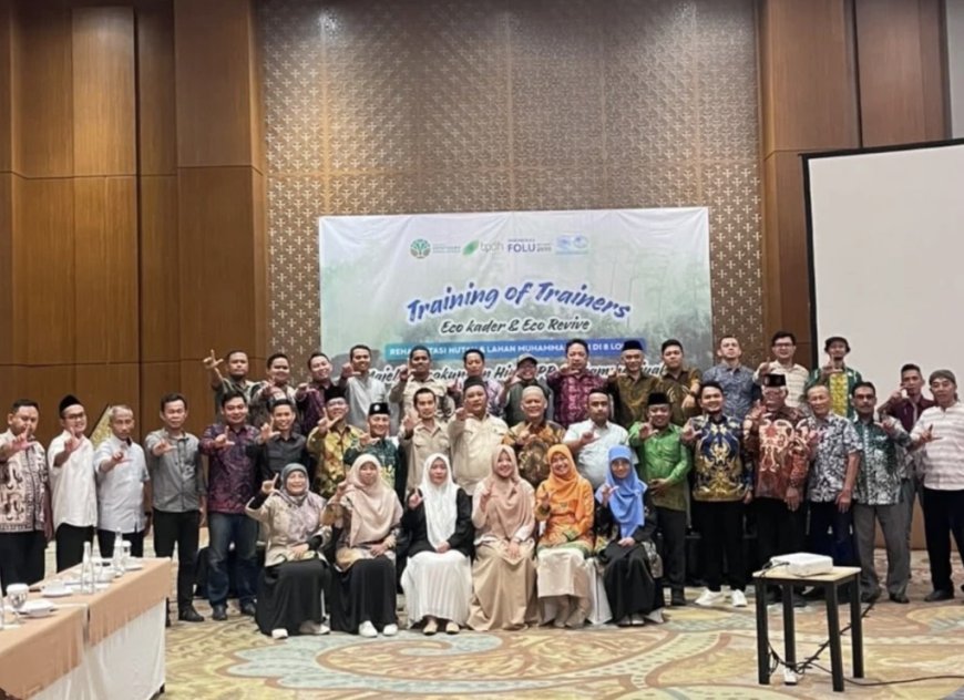 MLH PP Muhammadiyah Rehabilitasi 114 Hektar Wakaf Hutan Berkemajuan di 8 Titik Indonesia
