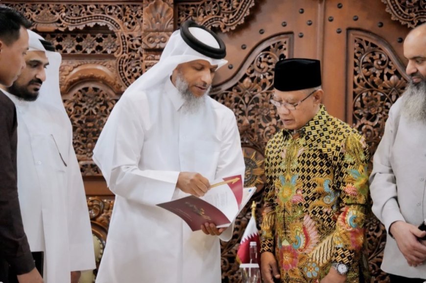 Muhammadiyah dan Kementerian Wakaf Qatar Jajaki Kerja Sama Bahasa Arab Hingga Sektor Ekonomi