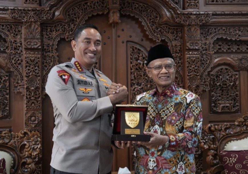 Kapolri Sambangi PP Muhammadiyah, Perkuat Sinergi Amar Makruf Nahi Mungkar dan Cegah Kejahatan Sosial