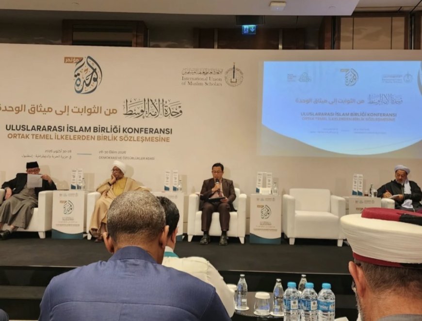 Di Konferensi Ulama Internasional Istanbul, Muhammadiyah Tegaskan Islam Berkemajuan Kunci Persatuan Umat