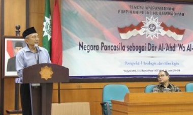 PENGAJIAN RAMADHAN PP MUHAMMADIYAH : KOLABORASIKAN PEMIKIRAN PANCASILA SEBAGAI DARUL ‘AHDI WA SYAHADAH