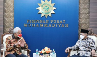 Ganjar Silaturahmi ke PP Muhammadiyah, Bahas Apa?
