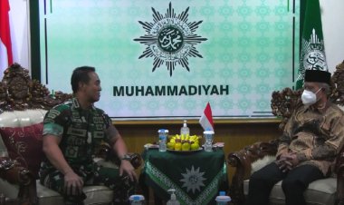 Sambangi Ketum Muhammadiyah, Panglima TNI Bahas soal Kebangsaan
