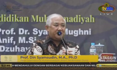 Cerita Din Syamsuddin Tentang Internasionalisasi Gerakan Muhammadiyah