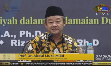 Abdul Mu’ti Nilai Pentingnya Internasionalisasi Pendidikan Muhammadiyah