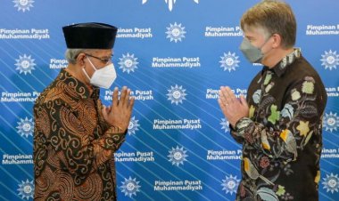 Haedar Nashir Terima Kunjungan Duta Besar Inggris, Bahas Tiga Hal