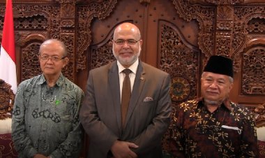 Anwar Abbas Terima Kunjungan Persatuan Ulama Dunia