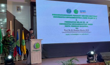 Haedar Nashir Resmikan Gedung Terpadu Rektorat Universitas Muhammadiyah Jambi