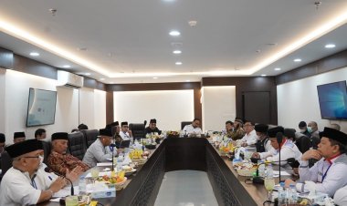 Amirul Hajj Gelar Rapat Evaluasi Penyelenggaraan Puncak Haji Armuzna