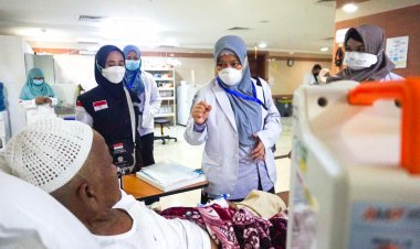 Pasca Armuzna, Petugas Difokuskan Menjaga Kondisi Kesehatan Jemaah Haji