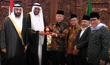 Syafiq Mughni Terima Kunjungan dari Forum Perdamaian Abu Dhabi