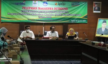 UMJ Lepas 40 Peserta Pertukaran Mahasiswa Merdeka, Rektor: Jaga Ibadah