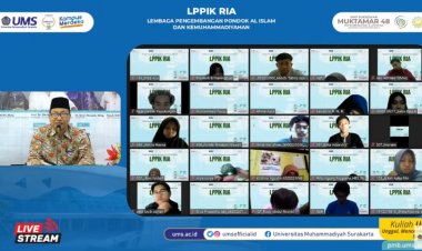 Ribuan Mahasiswa Baru UMS Ikuti LPPIK RIA Secara Daring