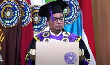 Pengukuhan Guru Besar UMSU, Akrim Angkat Isu Pendidikan Profetik