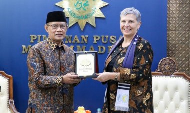 Haedar Nashir Terima Kunjungan Dubes Australia Bahas Peningkatan Kerja Sama