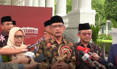 Haedar Nashir Temui Jokowi di Istana, Undang Hadiri dan Buka Muktamar ke-48