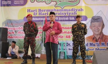 Tausiyah di Tegal, Abdul Mu'ti Dikawal KOKAM dan Banser