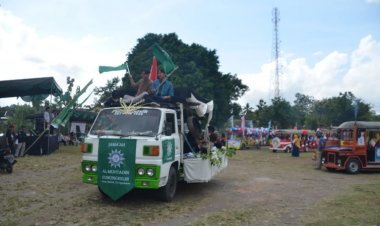 Ribuan Warga Muhammadiyah Kapanewon Pleret Ikuti Pawai Ta’aruf Semarak Muktamar ke-48