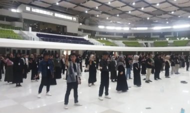 1500 Mahasiswa PTMA Latihan Paduan Suara Perdana untuk Pembukaan Muktamar ke-48
